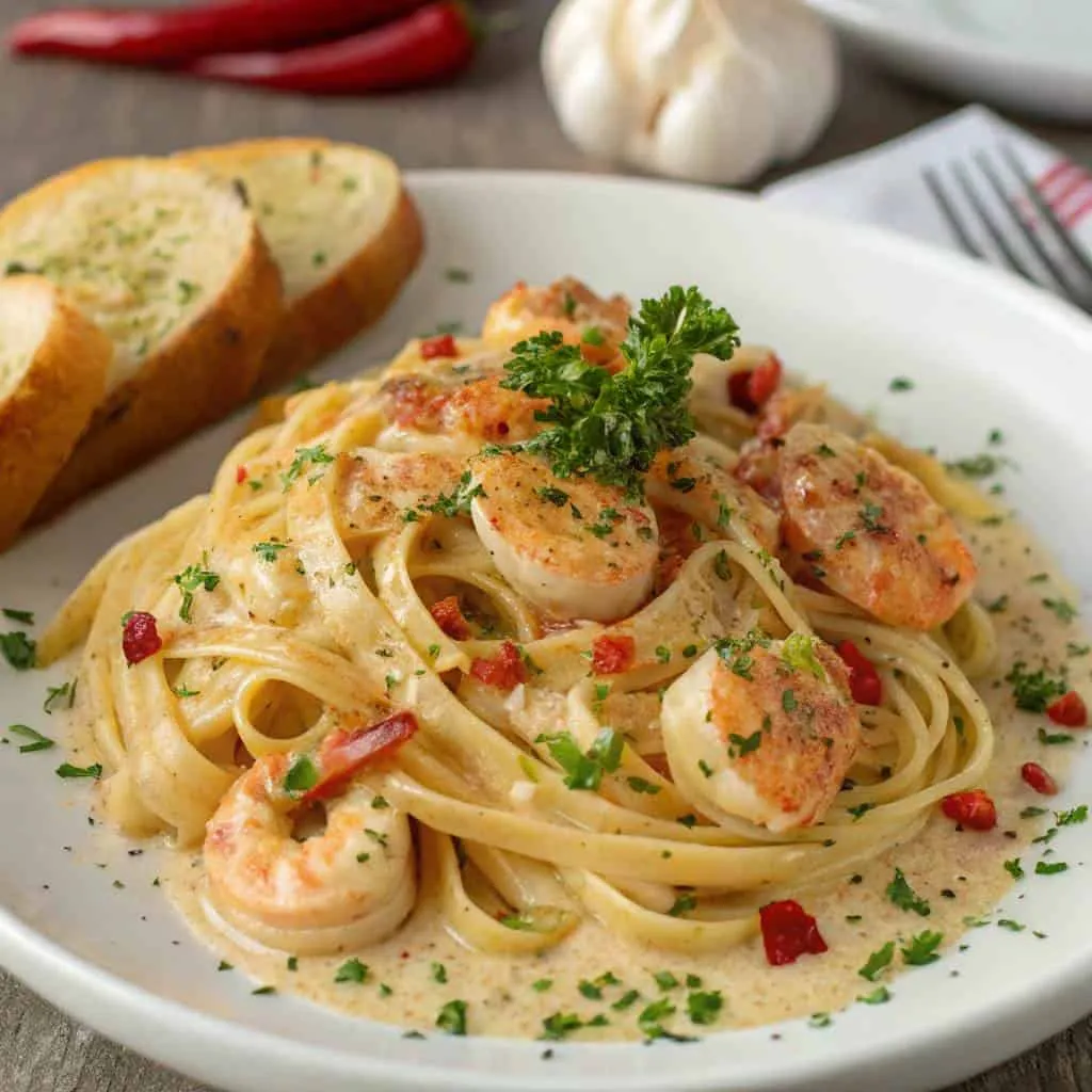 Cajun Creamy Shrimp Pasta