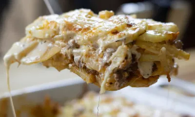Cheesy Hamburger & Potato Casserole
